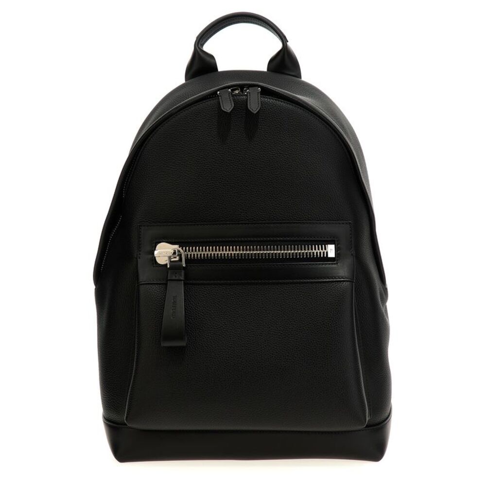 Tom Ford Black Calfskin Men's Backpack